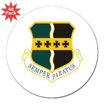 9OG - M01 - 01 - 9th Operations Group - 3" Lapel Sticker (48 pk) - Click Image to Close