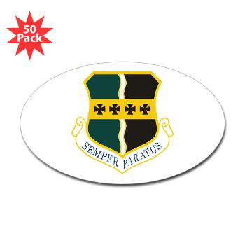 9OG - M01 - 01 - 9th Operations Group - Sticker (Oval 50 pk) - Click Image to Close