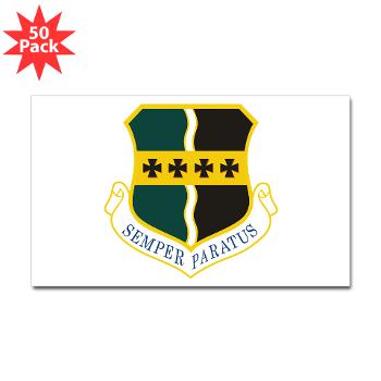 9OG - M01 - 01 - 9th Operations Group - Sticker (Rectangle 50 pk) - Click Image to Close