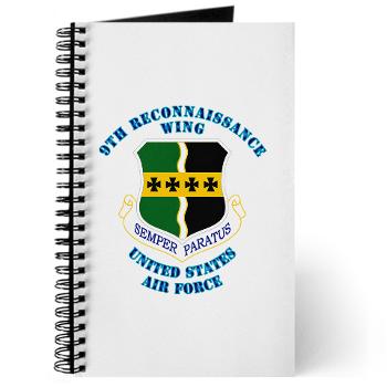 9RW - M01 - 02 - 9th Reconnassiance Wing with Text - Journal