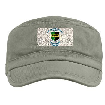 9RW - A01 - 01 - 9th Reconnassiance Wing with Text - Military Cap