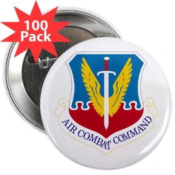 ACC - M01 - 01 - Air Combat Command - 2.25" Button (100 pack) - Click Image to Close