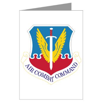 ACC - M01 - 02 - Air Combat Command - Greeting Cards (Pk of 10)