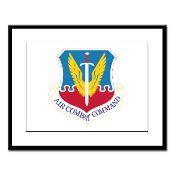 ACC - M01 - 02 - Air Combat Command - Large Framed Print