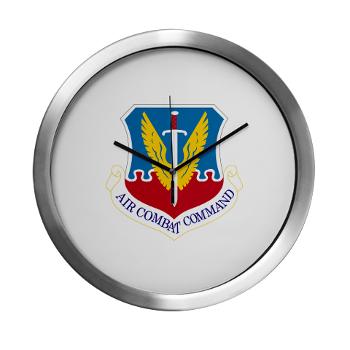 ACC - M01 - 03 - Air Combat Command - Modern Wall Clock - Click Image to Close