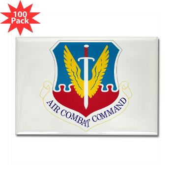 ACC - M01 - 01 - Air Combat Command - Rectangle Magnet (100 pack)
