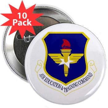 AETC - M01 - 01 - Air Education and Training Command - 2.25" Button (10 pack)