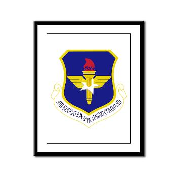 AETC - M01 - 02 - Air Education and Training Command - Framed Panel Print