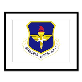 AETC - M01 - 02 - Air Education and Training Command - Large Framed Print