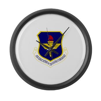 AETC - M01 - 03 - Air Education and Training Command - Large Wall Clock