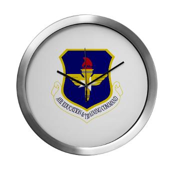 AETC - M01 - 03 - Air Education and Training Command - Modern Wall Clock