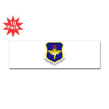 AETC - M01 - 01 - Air Education and Training Command - Sticker (Bumper 10 pk)