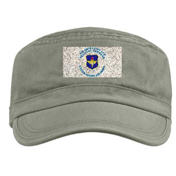 AETC - A01 - 01 - Air Education and Training Command with Text - Military Cap