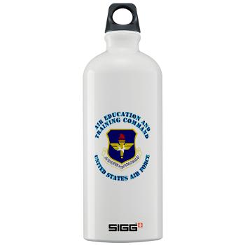 AETC - M01 - 03 - Air Education and Training Command with Text - Sigg Water Bottle 1.0L