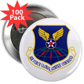 AFGSC - M01 - 01 - Air Force Global Strike Command - 2.25" Button (100 pack) - Click Image to Close