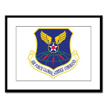 AFGSC - M01 - 02 - Air Force Global Strike Command - Large Framed Print