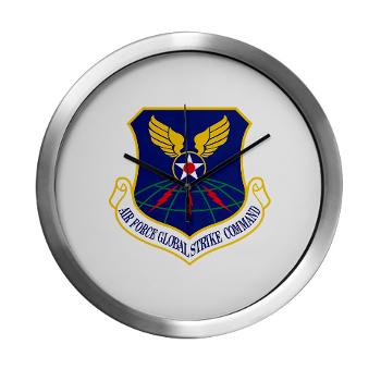 AFGSC - M01 - 03 - Air Force Global Strike Command - Modern Wall Clock