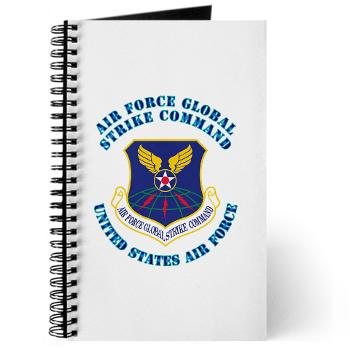 AFGSC - M01 - 02 - Air Force Global Strike Command with Text - Journal