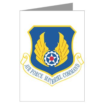 AFMC - M01 - 02 - Air Force Materiel Command - Greeting Cards (Pk of 10) - Click Image to Close