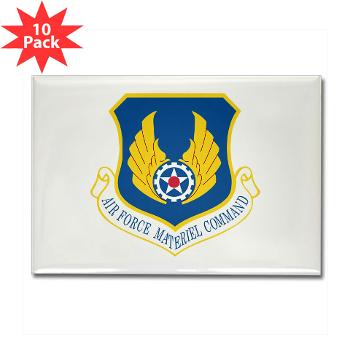 AFMC - M01 - 01 - Air Force Materiel Command - Rectangle Magnet (10 pack)
