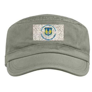 AFMC - A01 - 01 - Air Force Materiel Command with Text - Military Cap