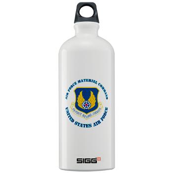 AFMC - M01 - 03 - Air Force Materiel Command with Text - Sigg Water Bottle 1.0L