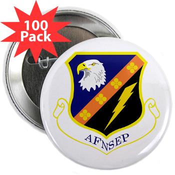 AFNSEP - M01 - 01 - Air Force National Security Emergency Preparedness - 2.25" Button (100 pack) - Click Image to Close