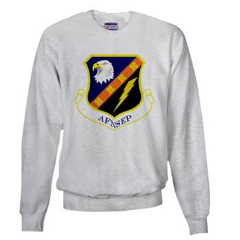 AFNSEP - A01 - 03 - Air Force National Security Emergency Preparedness with Text - Sweatshirt