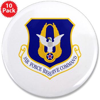 AFRC - M01 - 01 - Air Force Reserve Command - 3.5" Button (10 pack) - Click Image to Close