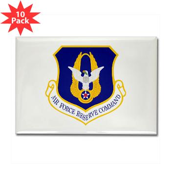 AFRC - M01 - 01 - Air Force Reserve Command - Rectangle Magnet (10 pack) - Click Image to Close