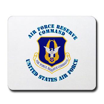 AFRC - M01 - 03 - Air Force Reserve Command with Text - Mousepad