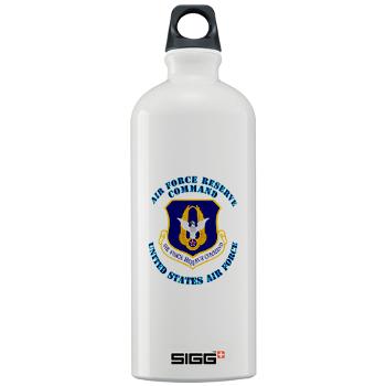 AFRC - M01 - 03 - Air Force Reserve Command with Text - Sigg Water Bottle 1.0L