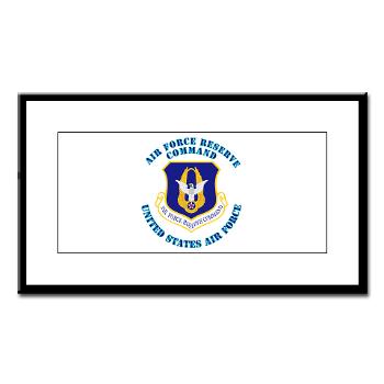 AFRC - M01 - 02 - Air Force Reserve Command with Text - Small Framed Print