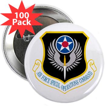 AFSOC - M01 - 01 - Air Force Special Operations Command - 2.25" Button (100 pack) - Click Image to Close