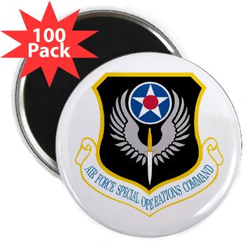 AFSOC - M01 - 01 - Air Force Special Operations Command - 2.25" Magnet (100 pack) - Click Image to Close
