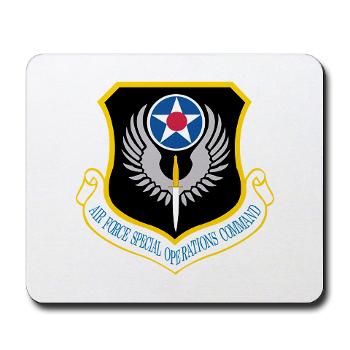 AFSOC - M01 - 03 - Air Force Special Operations Command - Mousepad - Click Image to Close