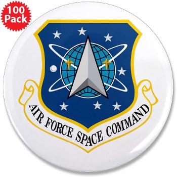 AFSPC - M01 - 01 - Air Force Space Command - 3.5" Button (100 pack)