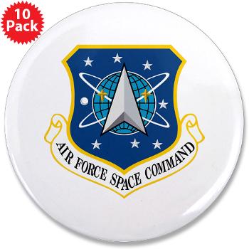 AFSPC - M01 - 01 - Air Force Space Command - 3.5" Button (10 pack)