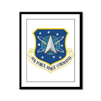 AFSPC - M01 - 02 - Air Force Space Command - Framed Panel Print