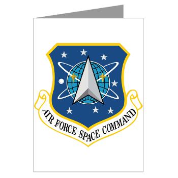 AFSPC - M01 - 02 - Air Force Space Command - Greeting Cards (Pk of 10)