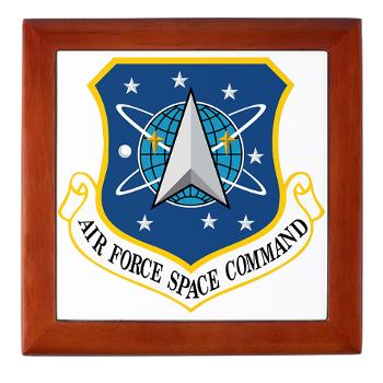 AFSPC - M01 - 03 - Air Force Space Command - Keepsake Box - Click Image to Close