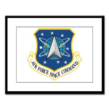 AFSPC - M01 - 02 - Air Force Space Command - Large Framed Print - Click Image to Close