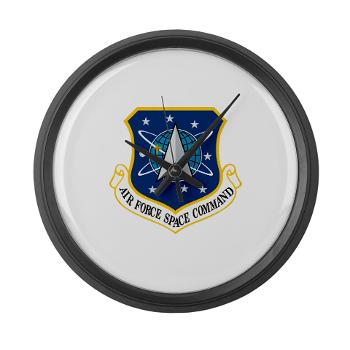 AFSPC - M01 - 03 - Air Force Space Command - Large Wall Clock