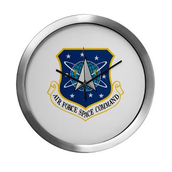 AFSPC - M01 - 03 - Air Force Space Command - Modern Wall Clock