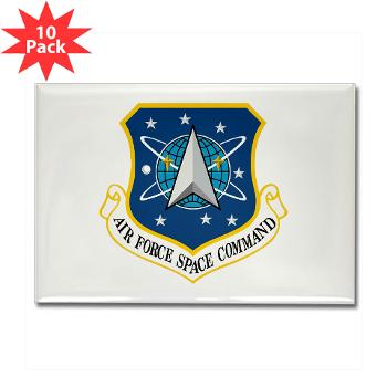 AFSPC - M01 - 01 - Air Force Space Command - Rectangle Magnet (10 pack)