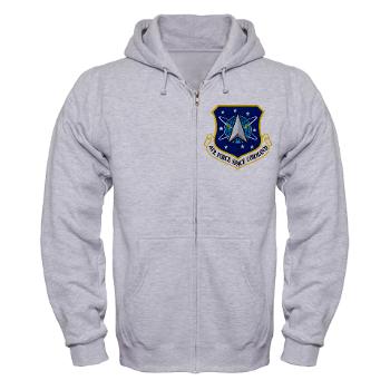 AFSPC - A01 - 03 - Air Force Space Command - Zip Hoodie - Click Image to Close