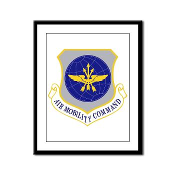 AMC - M01 - 02 - Air Mobility Command - Framed Panel Print - Click Image to Close