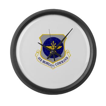 AMC - M01 - 03 - Air Mobility Command - Large Wall Clock