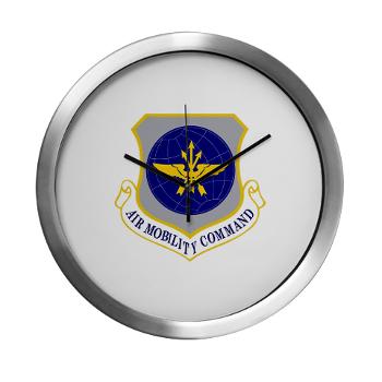 AMC - M01 - 03 - Air Mobility Command - Modern Wall Clock - Click Image to Close
