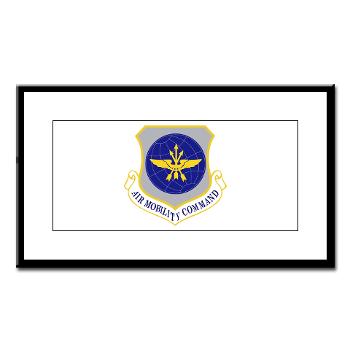 AMC - M01 - 02 - Air Mobility Command - Small Framed Print